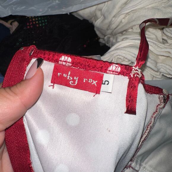 Ruby rox red polkadot dress - Picture 4 of 7